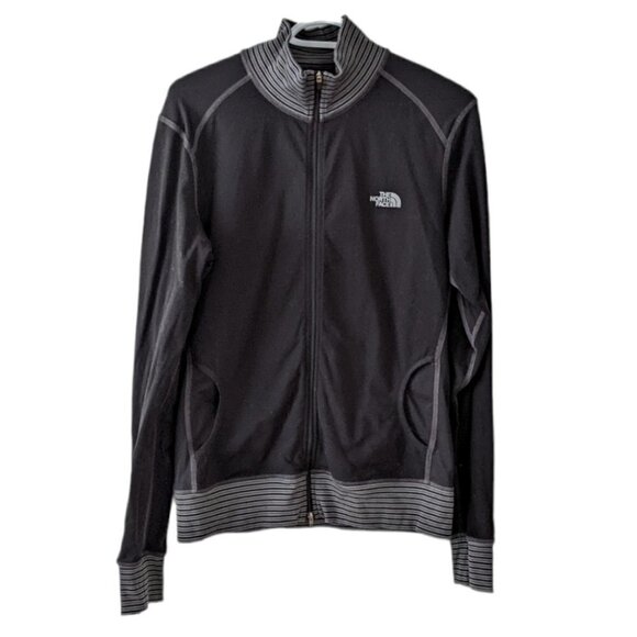 The North Face Jackets & Blazers - The north face track zip up jacket black size Large A2